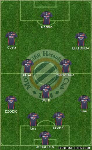 Montpellier Hérault Sport Club Formation 2011