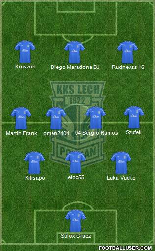 Lech Poznan Formation 2011