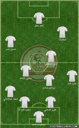 Zamalek Sporting Club Formation 2011