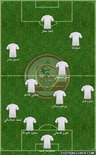 Zamalek Sporting Club football formation