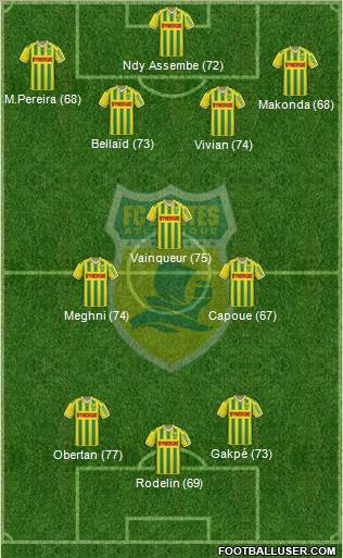 FC Nantes Formation 2011