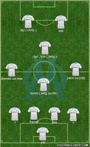 Olympique de Marseille Formation 2011