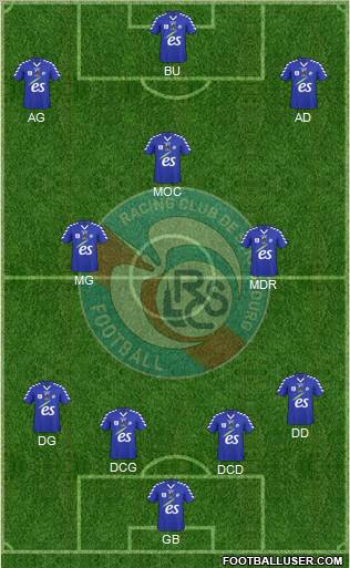 Racing Club de Strasbourg-Football Formation 2011