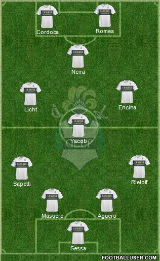 Gimnasia y Esgrima de La Plata Formation 2011