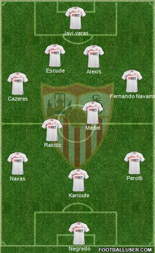 Sevilla F.C., S.A.D. Formation 2011