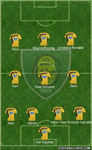 GKS Katowice Formation 2011