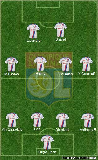 Olympique Lyonnais Formation 2011