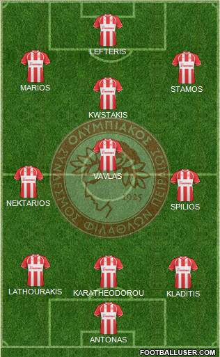 Olympiakos SF Piraeus Formation 2011