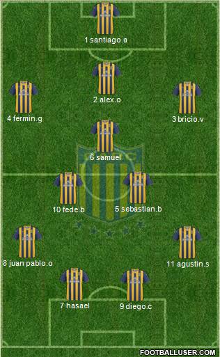 Rosario Central Formation 2011