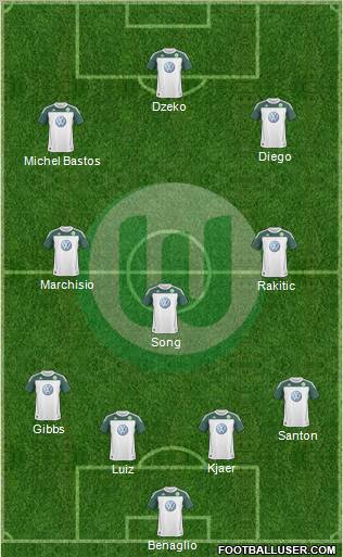 VfL Wolfsburg Formation 2011
