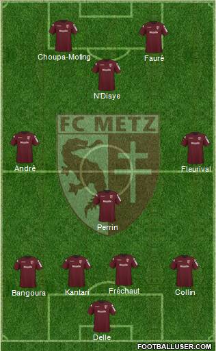 Football Club de Metz football formation