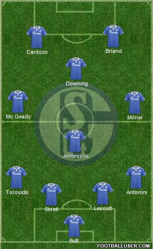 FC Schalke 04 Formation 2011