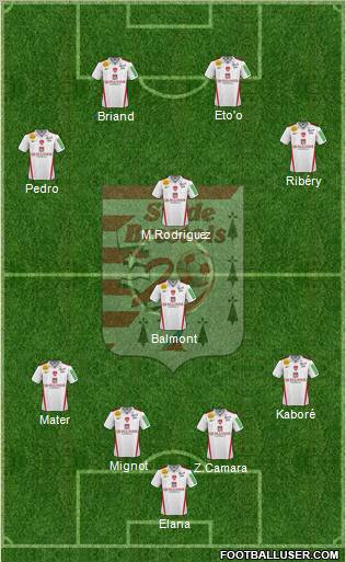 Stade Brestois 29 Formation 2011