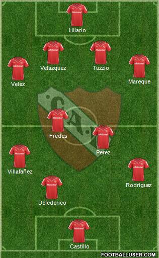 Independiente Formation 2011
