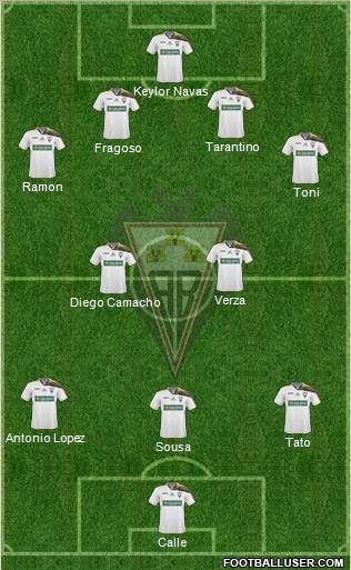 Albacete B., S.A.D. Formation 2011