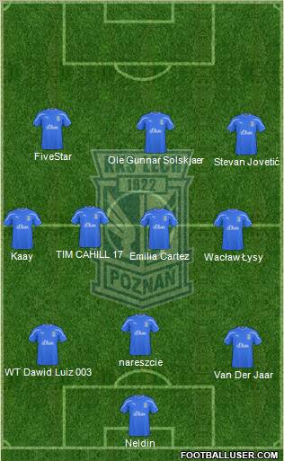 Lech Poznan Formation 2011