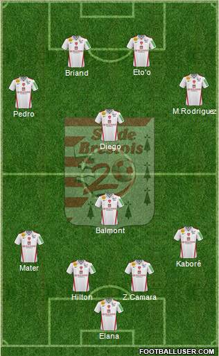 Stade Brestois 29 Formation 2011