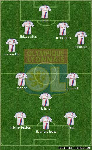 Olympique Lyonnais Formation 2011