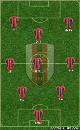 KS Flamurtari Vlorë Formation 2011