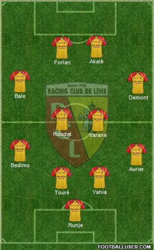 Racing Club de Lens Formation 2011