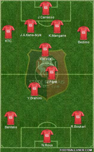 Stade Rennais Football Club Formation 2011