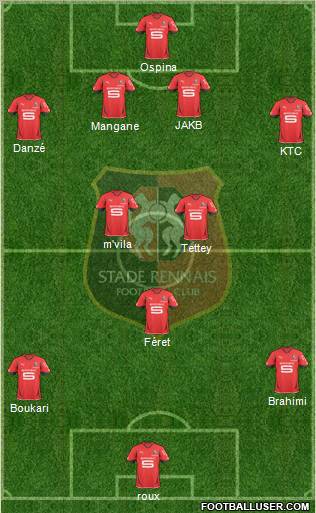 Stade Rennais Football Club Formation 2011