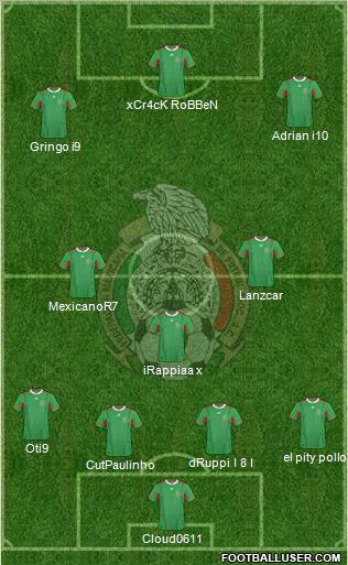 Mexico Formation 2011