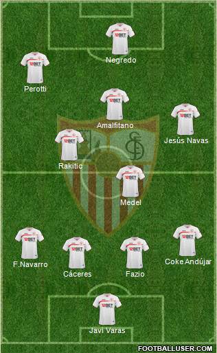 Sevilla F.C., S.A.D. Formation 2011