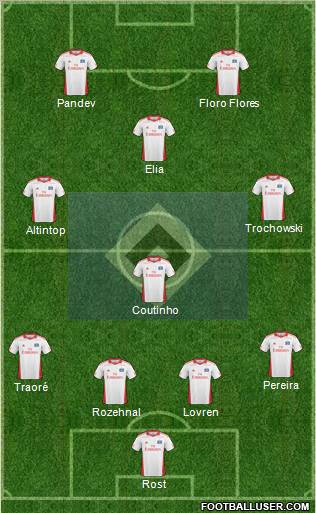 Hamburger SV Formation 2011