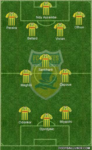 FC Nantes Formation 2011