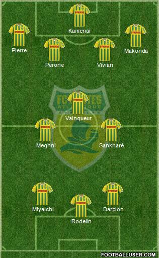 FC Nantes Formation 2011