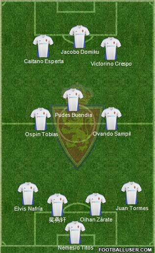 R. Zaragoza S.A.D. Formation 2011