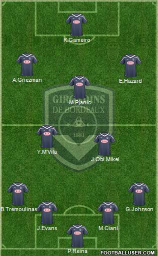 FC Girondins de Bordeaux Formation 2011