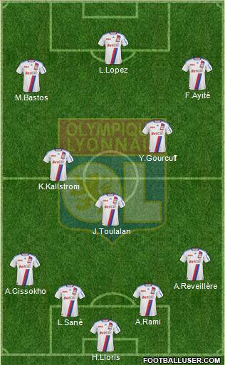 Olympique Lyonnais Formation 2011