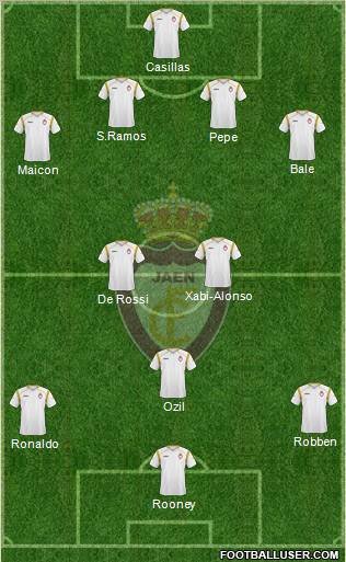 Real Jaén C.F. Formation 2011
