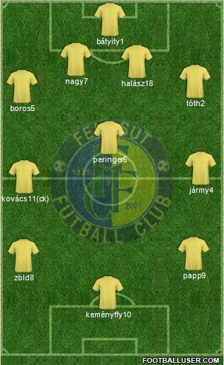 Felcsút SE Formation 2011