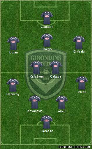 FC Girondins de Bordeaux Formation 2011