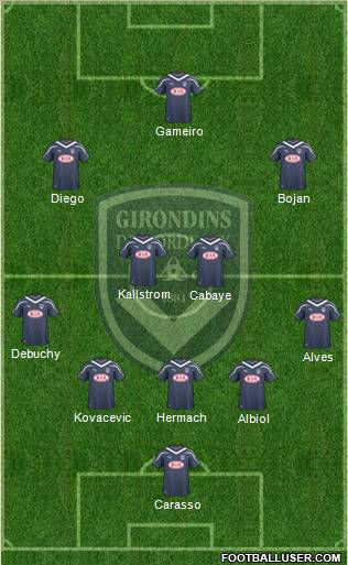 FC Girondins de Bordeaux Formation 2011