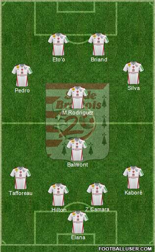 Stade Brestois 29 Formation 2011