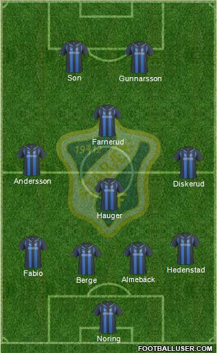 Stabæk Fotball Formation 2011
