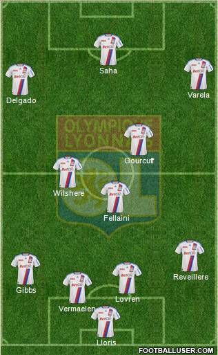Olympique Lyonnais Formation 2011