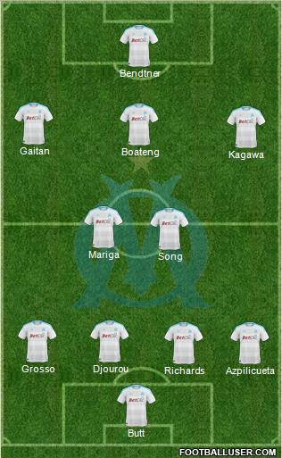 Olympique de Marseille Formation 2011
