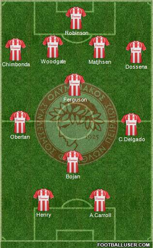 Olympiakos SF Piraeus Formation 2011