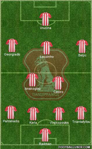 MGS Panserraikos Formation 2011