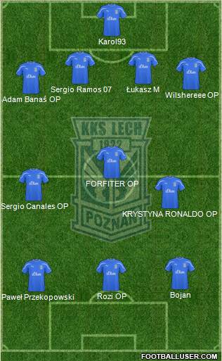 Lech Poznan Formation 2011