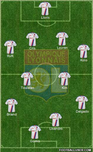 Olympique Lyonnais Formation 2011