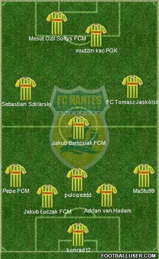 FC Nantes Formation 2011