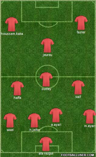 Club Africain Tunis Formation 2011