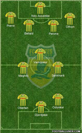 FC Nantes Formation 2011