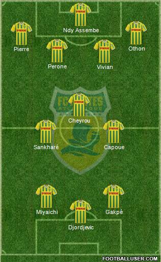 FC Nantes Formation 2011